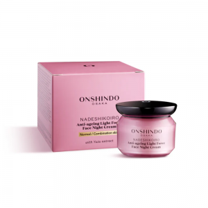 Nadeshikoiro Crema Antiedad Noche, Pieles Normales, 50 ml. - Onshindo Osaka