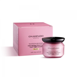 Nadeshikoiro Crema Antiedad Noche, Pieles Secas, 50 ml. - Onshindo Osaka