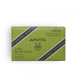 Natural Soap Jabón Natural con Oliva, 125 g. - Apivita
