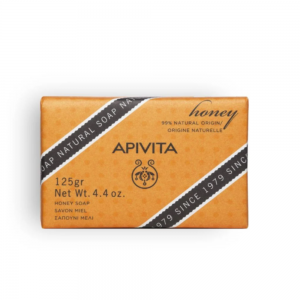 Natural Soap Jabón Natural con Miel, 125 g. - Apivita
