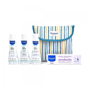 Neceser Little Moments Rayas. - Mustela