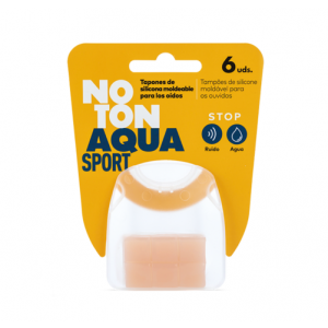Noton Aqua Sport Tapones De Silicona, 6 ud.- Orkla