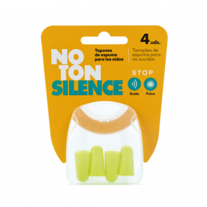 Noton Silence Tapones De Espuma, 4 ud.- Orkla