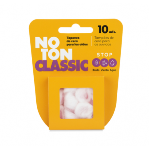 Noton Classic Tapones De Cera, 10 ud.- Orkla