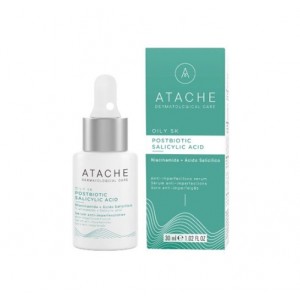 Oily Sk Postbiotic Salicylic Acid, 30 ml. - Atache