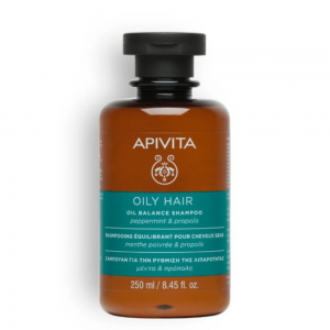 Oily Hair Champú Equilibrante para Cabello Graso, 250 ml. - Apivita