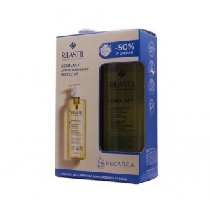 Pack Xerolact Aceite Limpiador, 750 ml. + Xerolact Aceite Limpiador, 750 ml. - Rilastil
