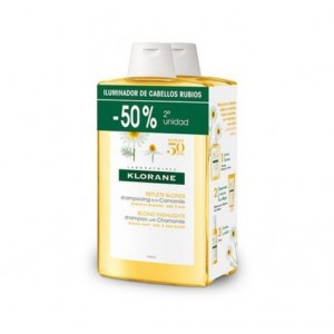Pack Champú a la Camomila, 400 + 400 ml. - Klorane
