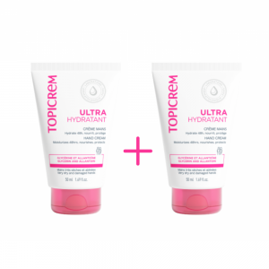 PACK DUPLO UH Crema Manos Ultra-Hidratante, 50 + 50 ml. - Topicrem