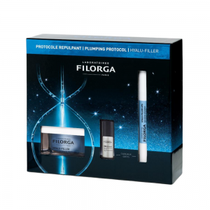 Pack Hyalu-Filler Crema, 50 ml. + NCEF-Revitalize Serum, 5 ml. + Hyalu-Filler Lips, 4 gr. - Filorga