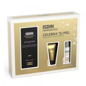 Pack Renovador Isdinceutics: Retinal Intense Sérum, 50 ml. + Essencial Scrub, 15 gr. + Fision Water Magic Repair, 10 ml. - Isidn 
