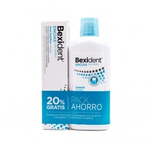Bexident Pack Encías Uso Diario Colutorio 500 ml. + Pasta Dentrífrica 125 ml. - Isdin 