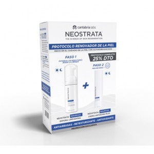 Pack Resurface Espuma Limpiadora, 125 ml + Resurface Crema Antiaging Plus,  30 ml. - Neostrata