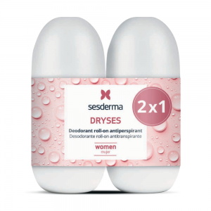 Pack Duplo 2 x 1 Dryses Desodorante Mujer, 75 ml + 75 ml. - Sesderma