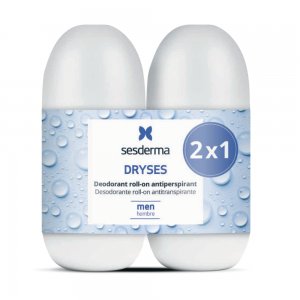 Pack Duplo 2 x 1 Dryses Desodorante Hombre, 75 ml + 75 ml. - Sesderma