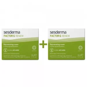 PACK DUPLO Factor G Renew Crema Rejuvenecedora, 50 ml. + 50 ml. - Sesderma