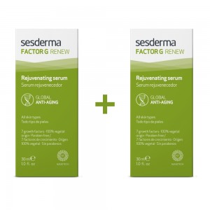 PACK DUPLO Factor G Renew Serum Rejuvenecedor, 30 ml. + 30 ml. - Sesderma