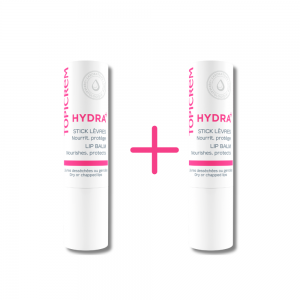 PACK DUPLO HYDRA+ Bálsamo Labial Ultra-Hidratante, 4 + 4 g. - Topicrem