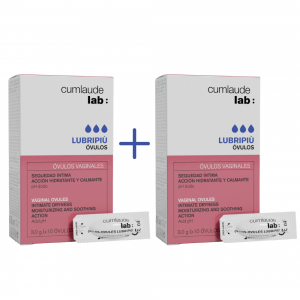 PACK DUPLO Lubripiù Óvulos, 10 ud. - Cumlaude Lab