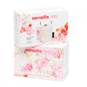 Pack Iluminador, Skin Glow [Juicy Cream], 50 ml + Skin Glow [Beyond C Sérum], 15 ml + Bolso de mano de Regalo!. - Sensilis