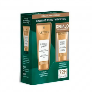 Pack Sublime Karité Champú Disciplinante Hidratante, 200 ml. + Regalo Sublime Karité Mascarilla, 40 ml. - Rene Furterer
