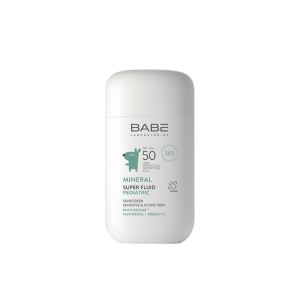 Pediatric Super Fluid SPF 50 Mineral, 50 ml. - BABE