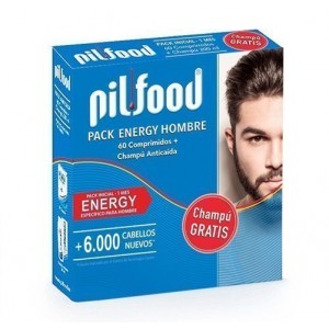 Pilfood Pack Energy Hombre, 60 Cap. + Champú ATC, 200 ml. - Laboratorio Serra Pamies