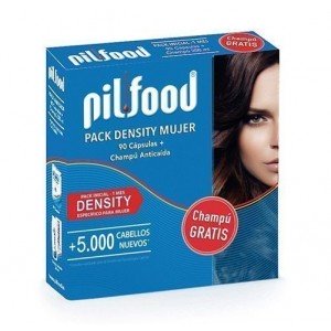 Pilfood Pack Density Mujer, 90 Cap. + Champú ATC, 200 ml. de Regalo - Laboratorios Serra Pamies