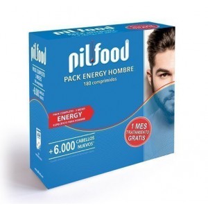 Pilfood Pack Energy Hombre Tratamiento Completo, 180 Cap. - Laboratorio Serra Pamies
