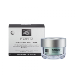 Platinum GF Vital  Age Night Cream, 50 ml. - Martiderm