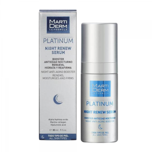 Platinum Renew Night Sérum, 30 ml. - Martiderm
