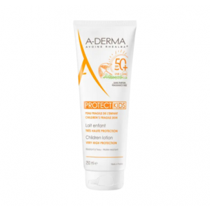 Aderma Protect Loción Solar Infantil, 250 ml. - A-Derma