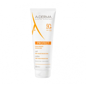 Aderma Protect Loción Solar SPF50+, 250 ml. - A-Derma