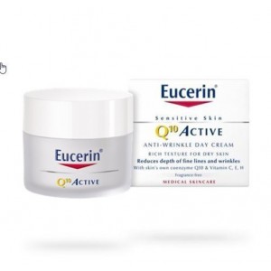 Q10 ACTIVE Crema Día Anti-arrugas Piel Seca 50 ml. - Eucerin