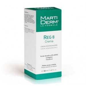 REG 8 Crema Regeneradora (Ác. Glicólico 8%) , 50 ml. - Martiderm