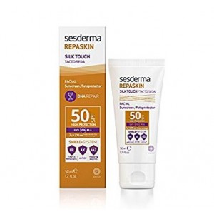 Repaskin Fotoprotector SPF 50 Tacto Seda, 50 ml. - Sesderma