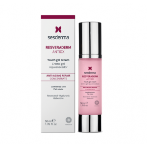 Resveraderm Antiox Crema Gel Rejuvenecedora, 50 ml. - Sesderma