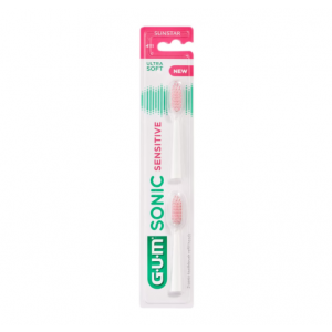 G.U.M Recambio Del Cepillo De Dientes Sonic Sensitive, 2 ud. - Sunstar