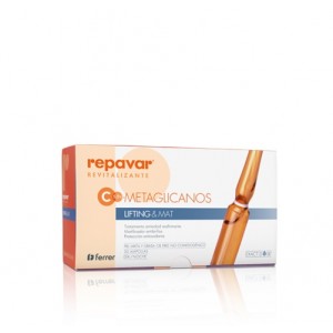 Repavar® Reevitalizante C5,5% Metaglicanos Lifting&Mat, 1 ml x 30 Ampollas. - Ferrer