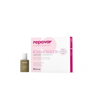 Repavar® Regeneradora Aceite 100% Puro de Rosa Mosqueta Rubiginosa, 15 ml. - Ferrer