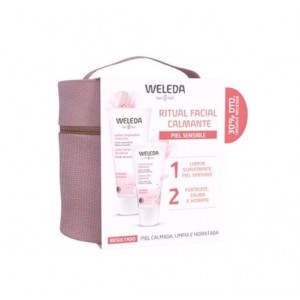 Pack Ritual Facial Calmante Piel Sensible a la Almendra. - Weleda