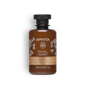Royal Honey Gel de Baño con Aceites Esenciales con Miel, 250 ml. - Apivita