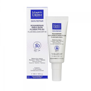 Rosarepair Emulsión Fluida FPS 30,  40 ml. - Martiderm