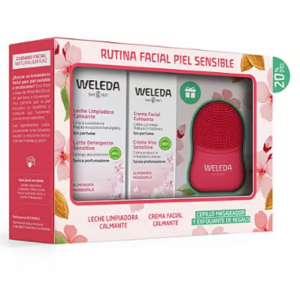 Cofre Almendra Rutina Facial Piel Sensible. - Weleda