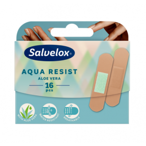 Salvelox Aqua Resist Aloe Vera, 16 ud.- Orkla