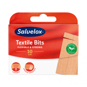 Salvelox Textile Bits Apósito, 10 ud. - Orkla