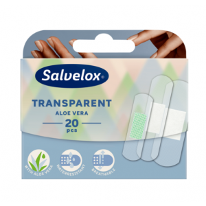 Salvelox Transparent Aloe Vera, 20 ud. - Orkla