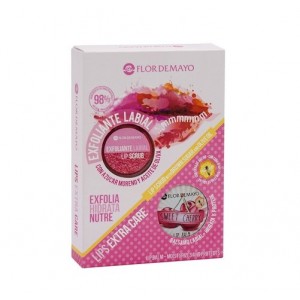 Set Exfoliante Labial 20 g + Bálsamo Labial Cherry 15 g. - Flor de Mayo