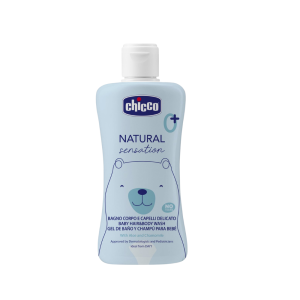 Gel y Champú Natural Sensation 2 en 1 0M+, 200 ml.- Chicco