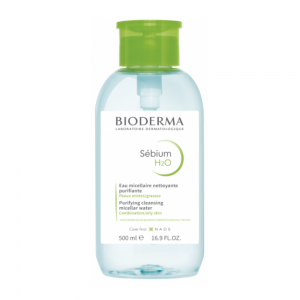 Sébium H2O Pump Solución Micelar, 500 ml. - Bioderma